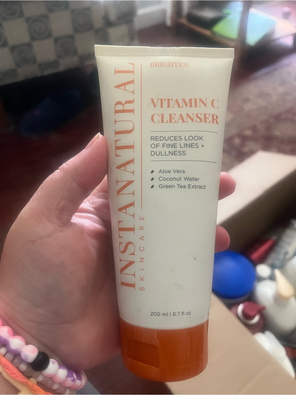 Vitamin C Cleanser — Brightening Orange & White Tube
